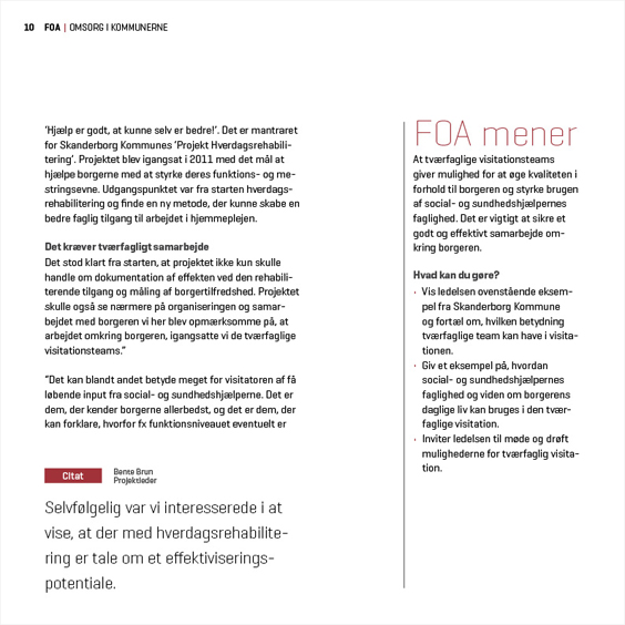 Kvadratisk: FOA mener
